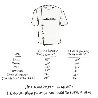 LA Tee (DODGER BLUE)