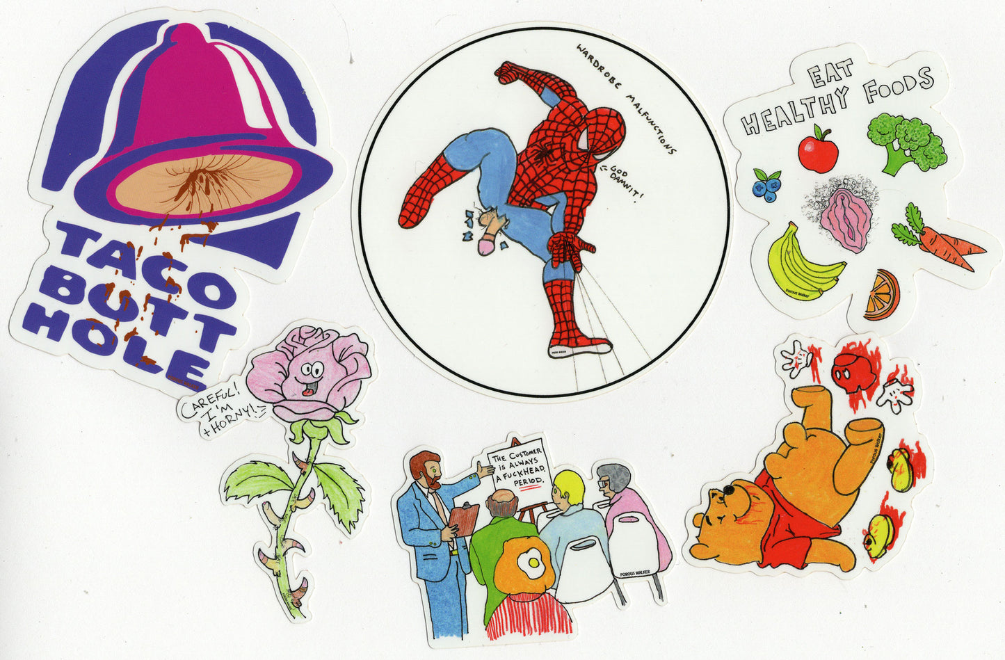 STICKER PACK NUMBER 1
