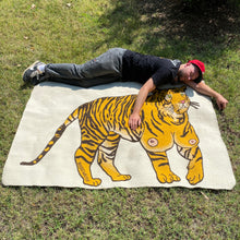 Load image into Gallery viewer, TIGER TITS 11&quot;X14&quot; PRINT(ENTRY TICKET TO WIN HAND KNIT RUG)