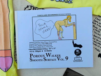 POROUS WALKER SMOOTH SURFACE VOL. 9 BOOK + FREE SOX,TOTE BAG & MORE