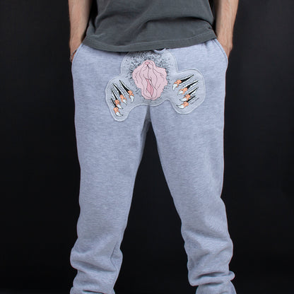Roaring Vulva Sweatpants (Grey)